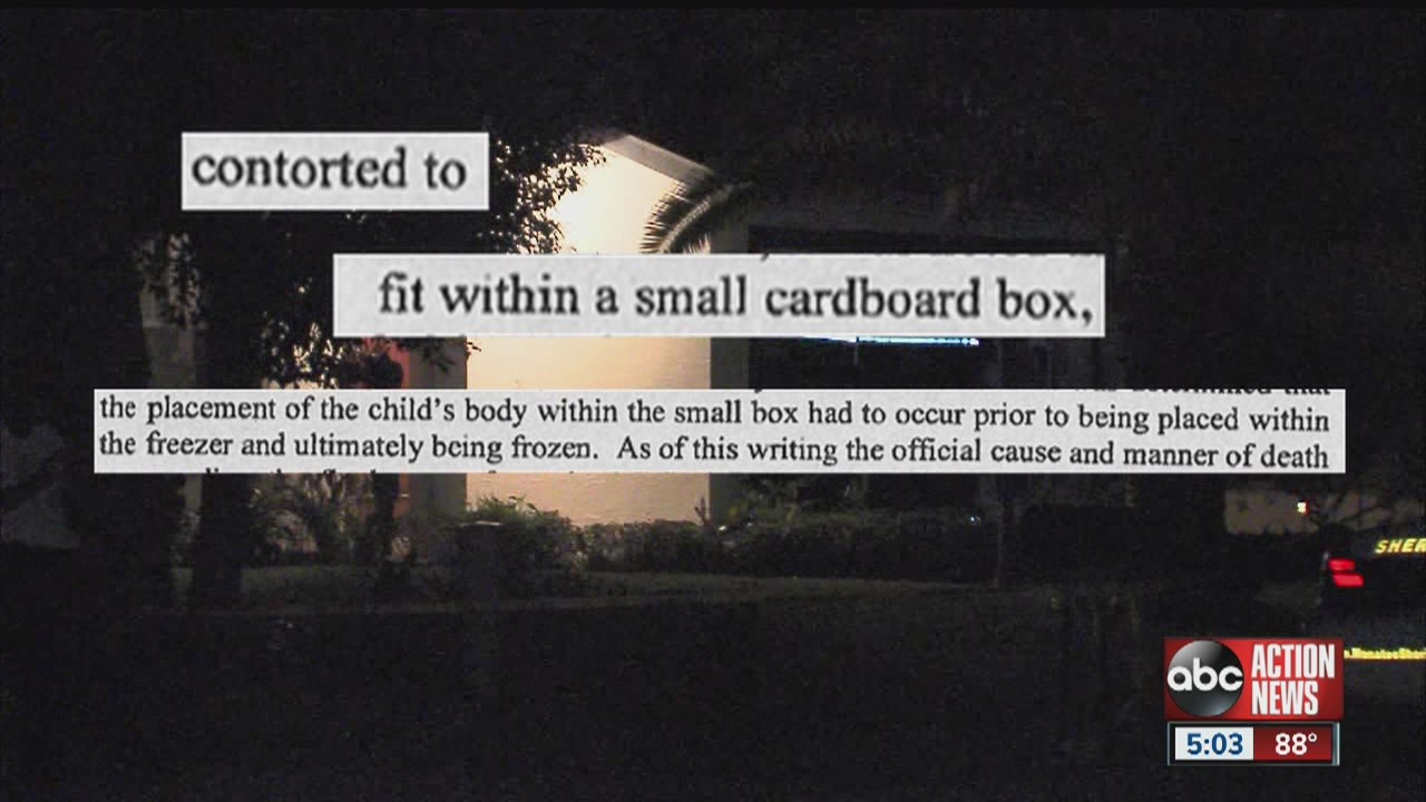 new details in body found in freezer case
