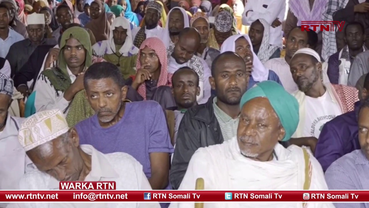 Magaalada Raaso waxaa ka qabsoontay Munaasabad Lagu xusaayo Dhalashada Nabigeena NNH.