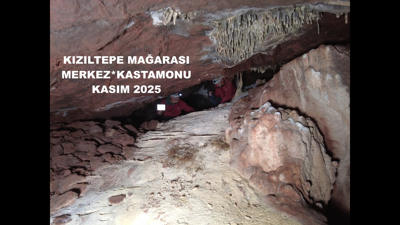 Kastamonu Merkez'de Kızıltepe Mağarası