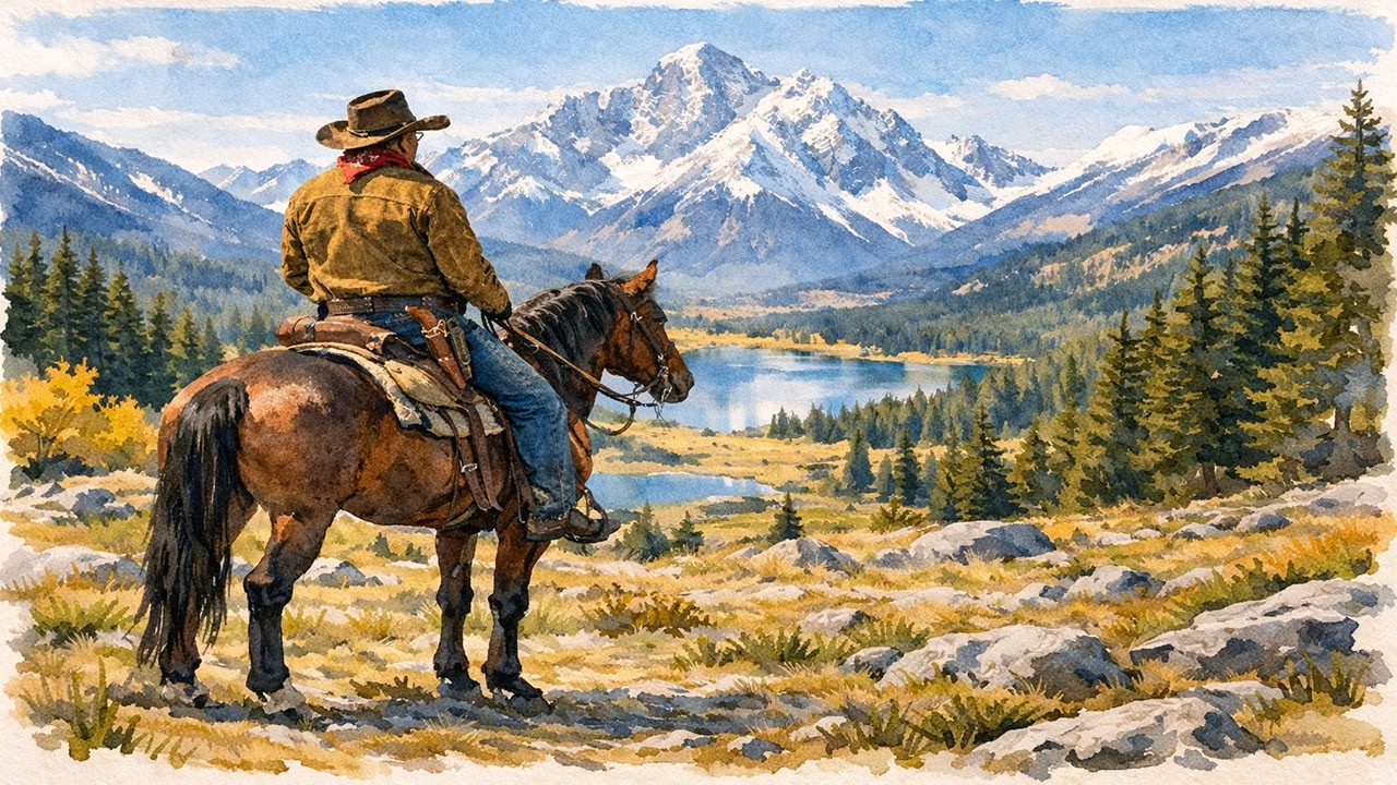 Relaxing Instrumental Music | Soft Guitar, Piano & Cowboy Whistling