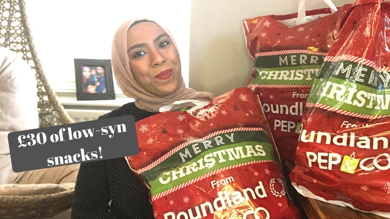 SLIMMING WORLD POUNDLAND HAUL | LOW SYN SNACKS AND TREATS!
