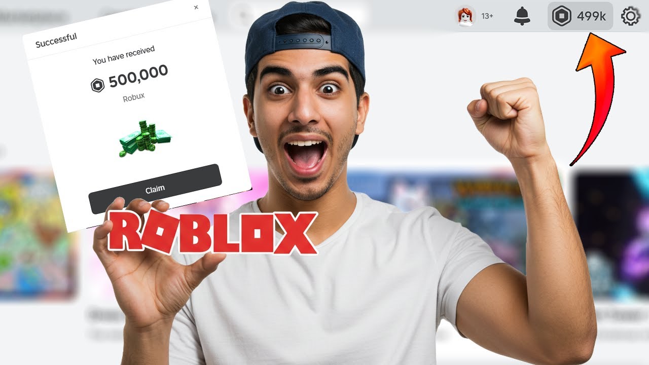 طريقة جديدة لشحن روبوكس مجانا 2025 - أسرع وأسهل طرق الحصول على روبوكس مجاني 🔥