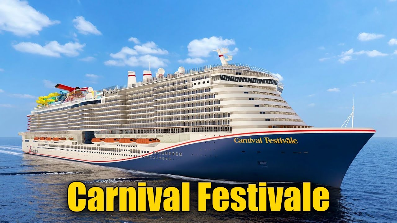 Круизный лайнер Carnival Festivale 2027 | Полный тур, особенности, зоны, аквапарк, маршрут