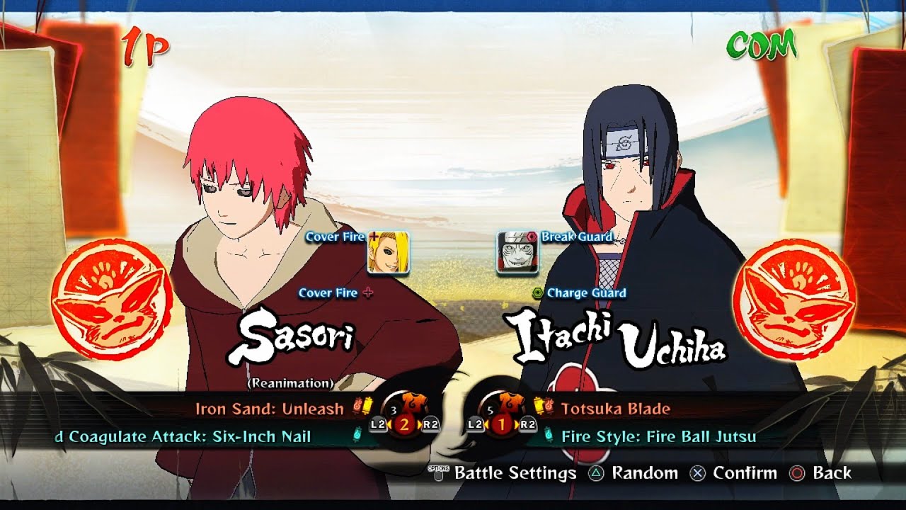 Sasori (Edo Tensei) VS Itachi Uchiha 9 Rounds Naruto Storm 4 Evolution Beta 1.10