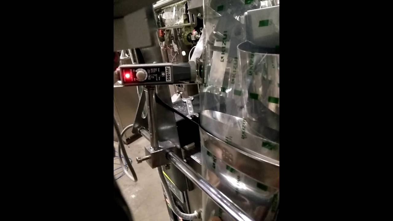 vertical packing machine sensor marking adjustment