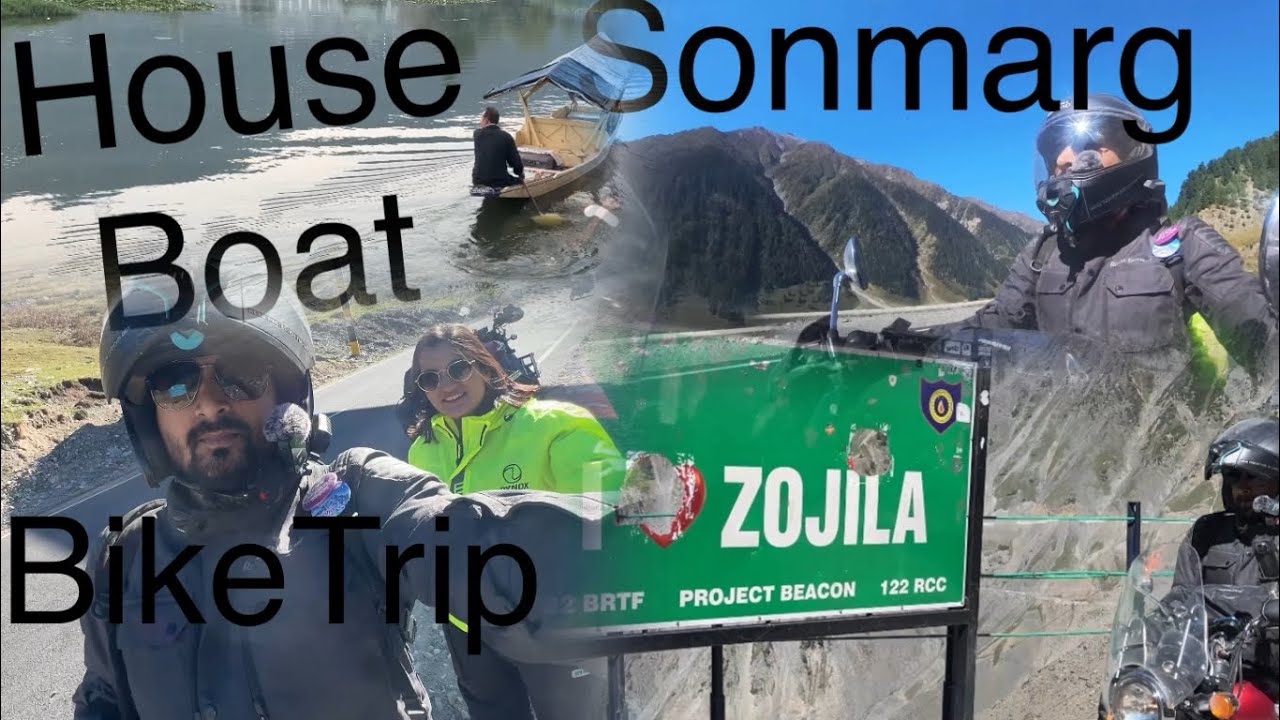 Ep4 Dal Lake To Sonamarg & Zojila Pass | road and nature. #biketrip #kashmirvalley #ladakhtrip 