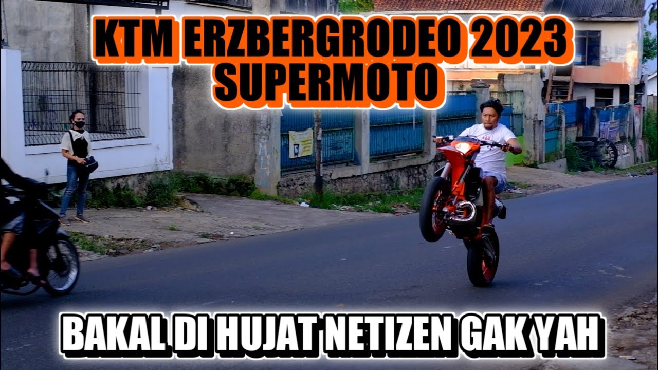 FIRST IN INDONESIA KTM 300 ERZBERGRODEO 2023 DI BIKIN SUPERMOTO