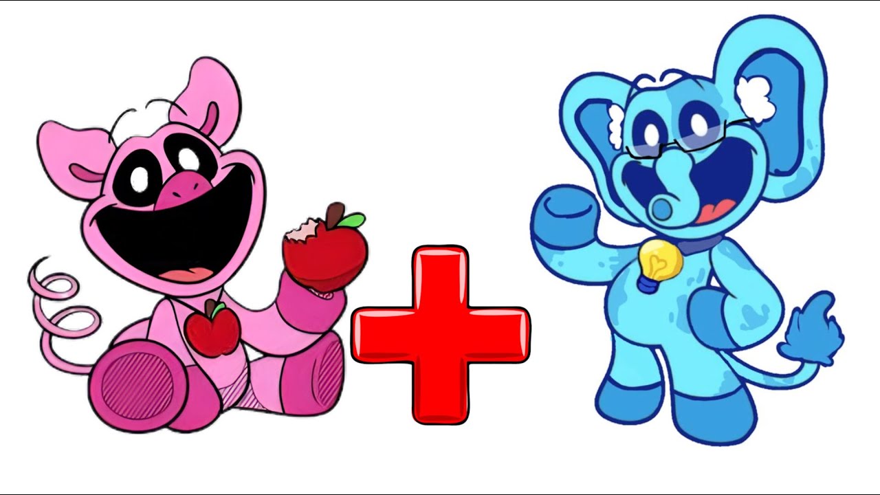 BOBBY BEARHUNG + BUBBABUBAPHANT + BED =  ?? ( Poppy playtime Chapter 3 Animation )