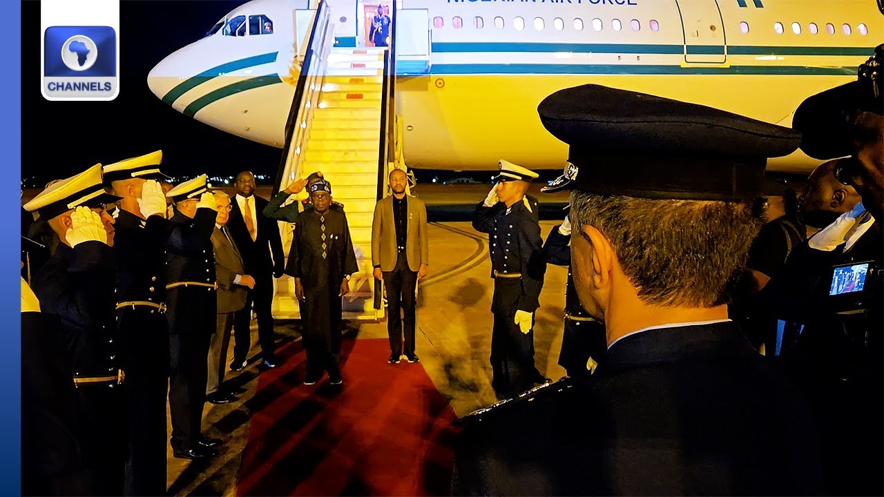 Tinubu Arrives In Brazil On State Visit