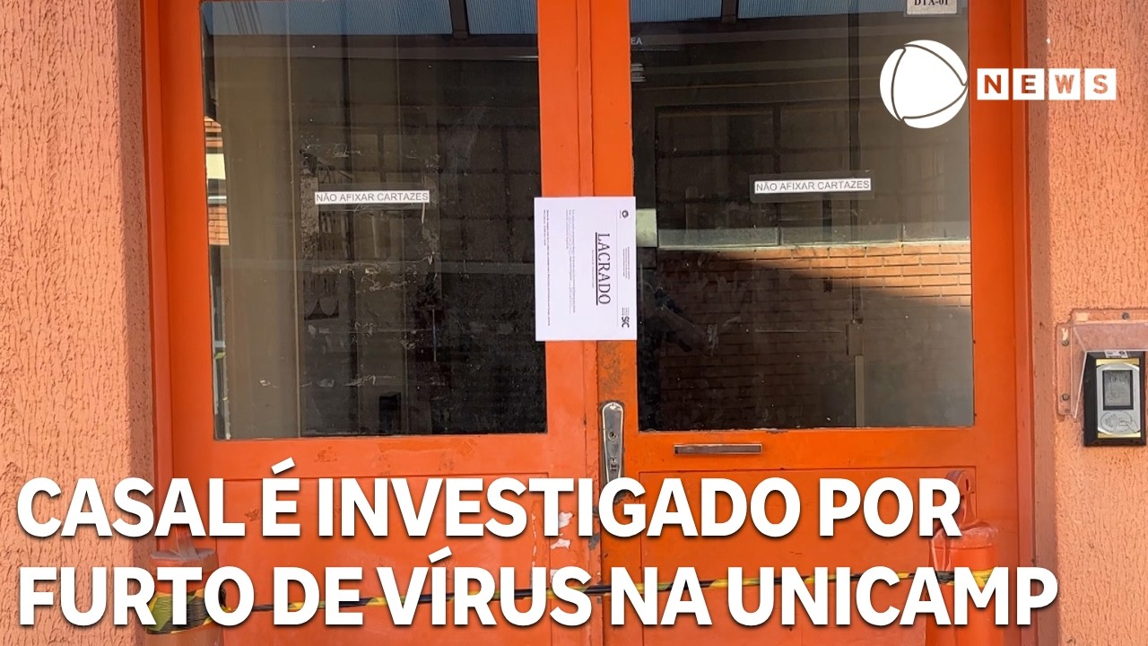 Casal &eacute; investigado por furto de v&iacute;rus na UNICAMP