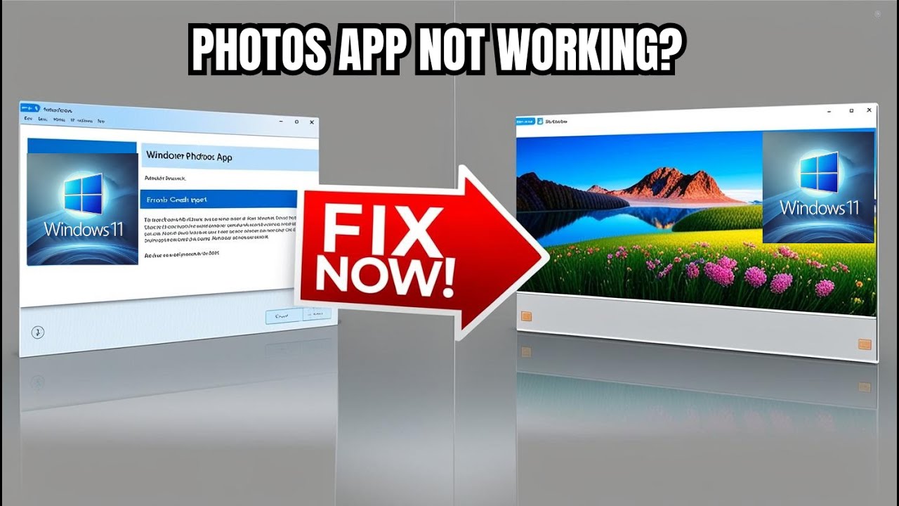 🛠️ How to Fix Photos App Crashing in Windows 11/10 | Quick & Easy Solutions!