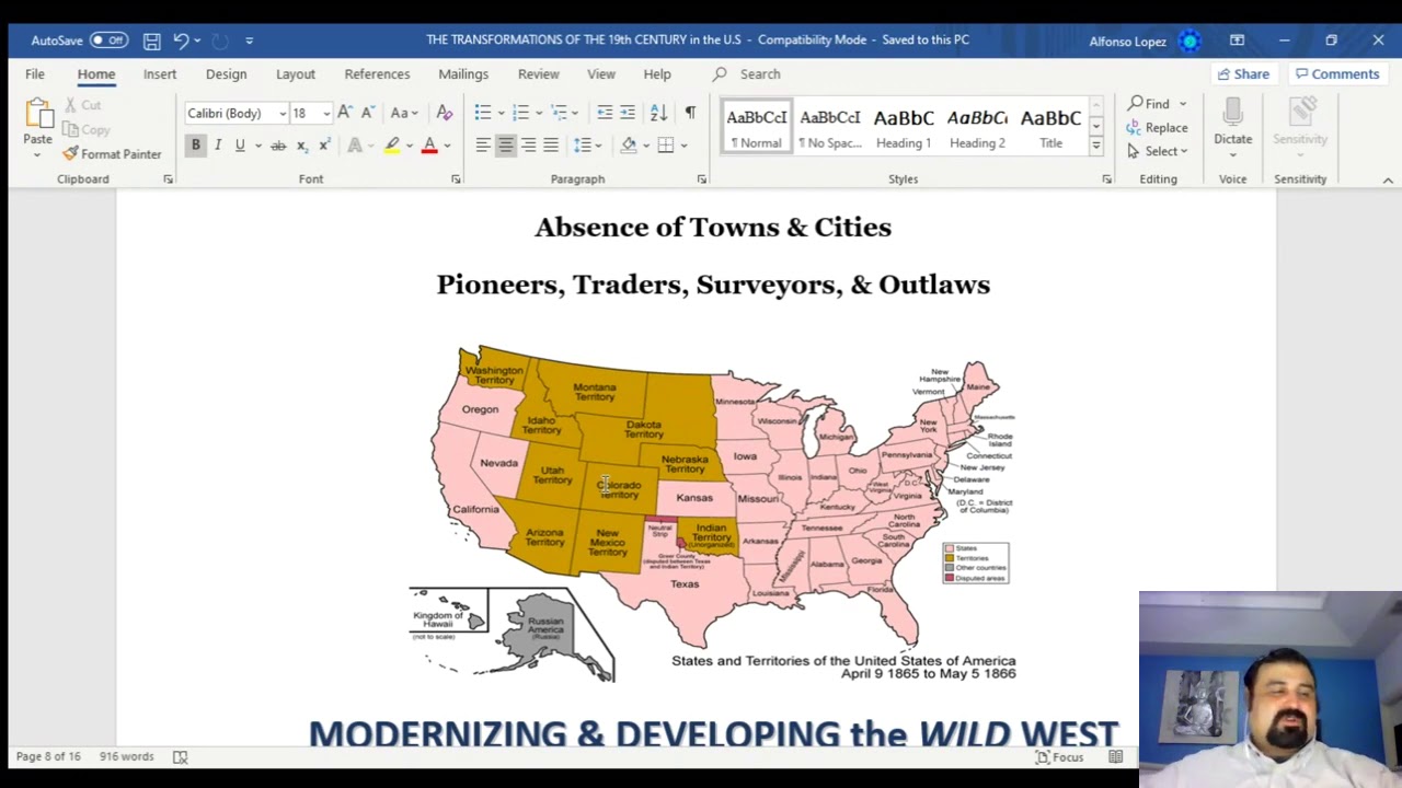 The Socio Economic Transformations of the Late 19th Century Session 3