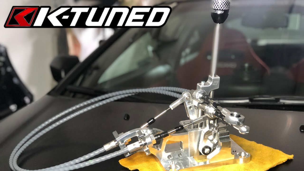 Ktuned RSX Billet shifter box, Race spec cables and 5th Gear lock out Complete Installation Guide!