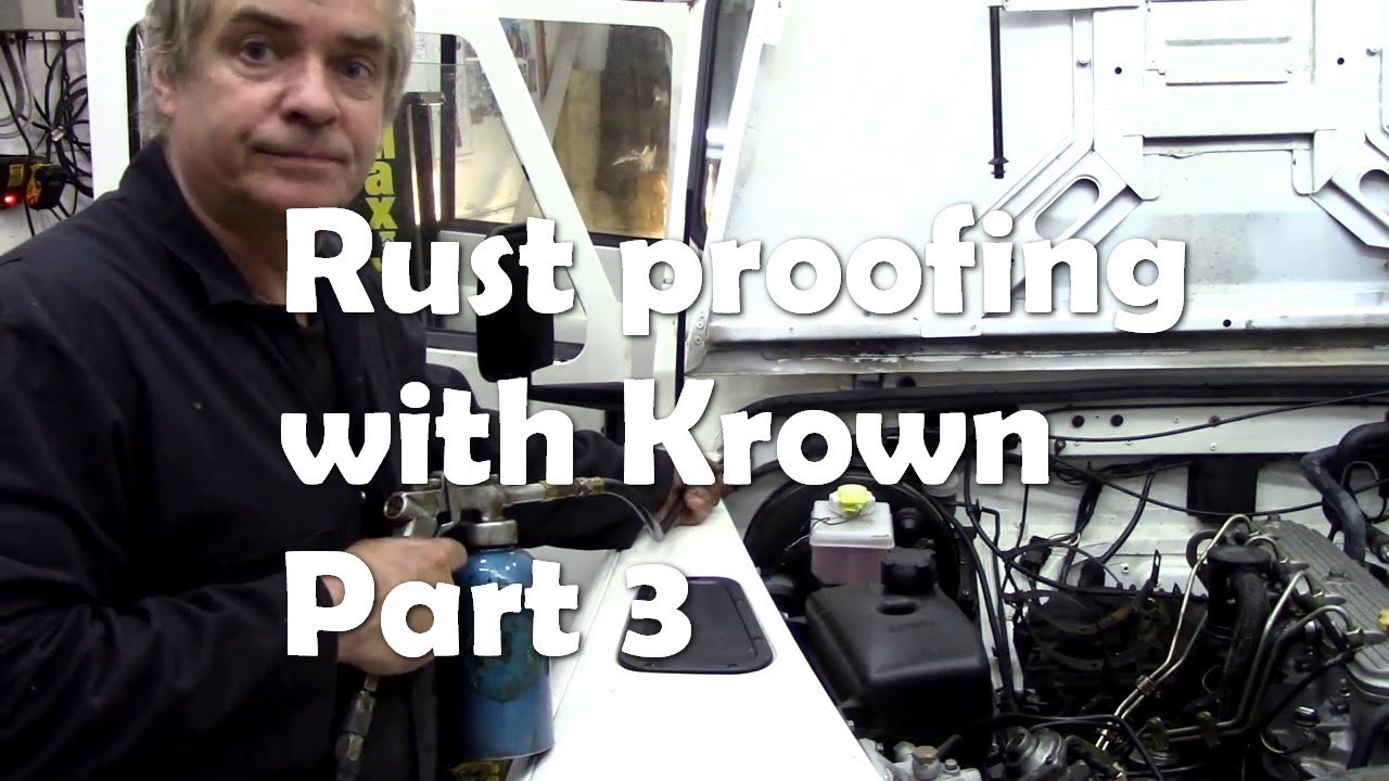 Rustproofing with Krown. Part 3 Doors and body