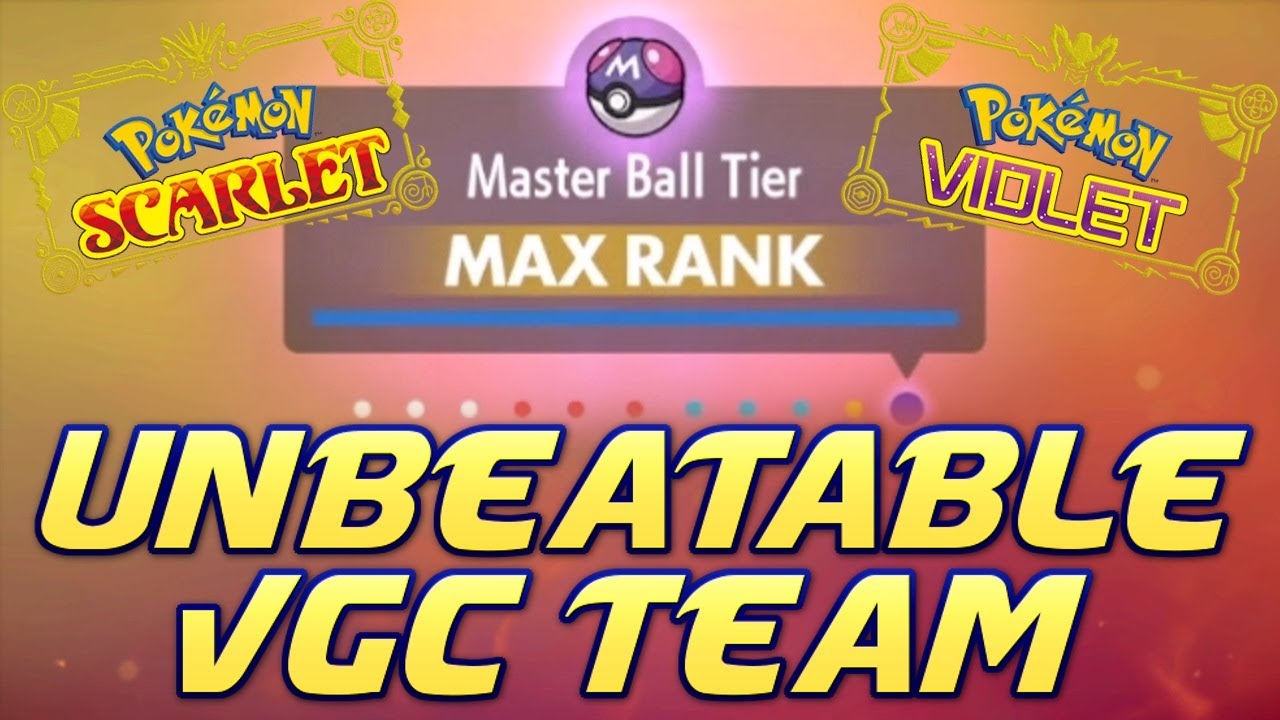 MASTER BALL VGC RANKED! Pokemon Scarlet and Violet Series 1 Competitive Wifi Battle