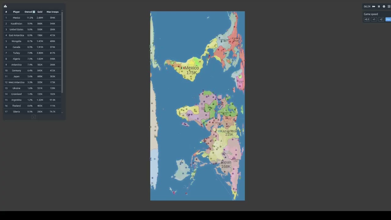 OpenFront.io - World (for Mobile) - MAP MAKING