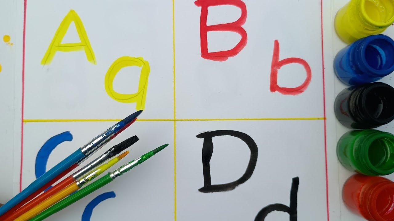 Learn alphabets| Learn abcd | A for Apple 🍎 B for Ball 🏀| Alphabets for kids| #aforapple 