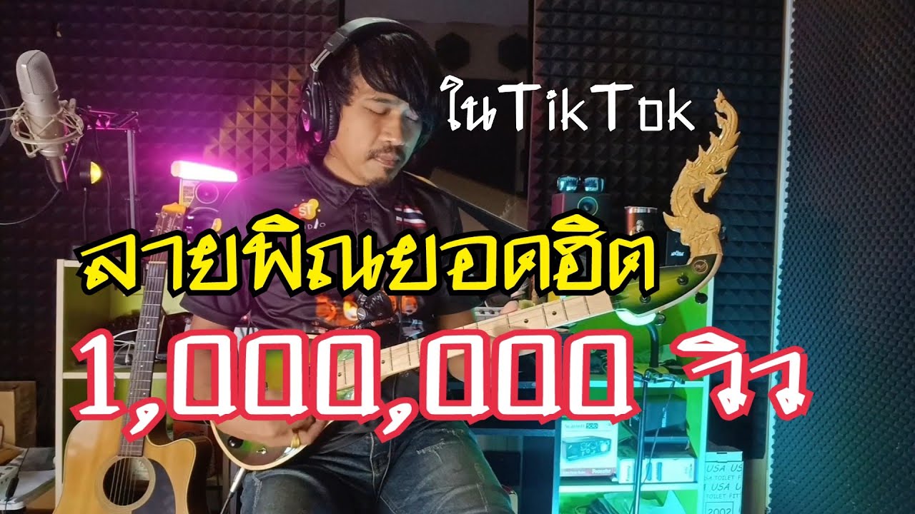 พิณโมเดิร์นRock ลายกำลังฮิตใน tiktok byนายนาจาน phin isan Thailand 🇹🇭🇹🇭