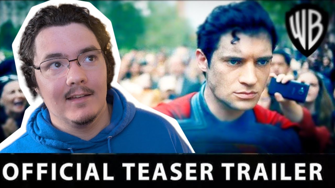 SUPERMAN (2025) teaser trailer REACTION