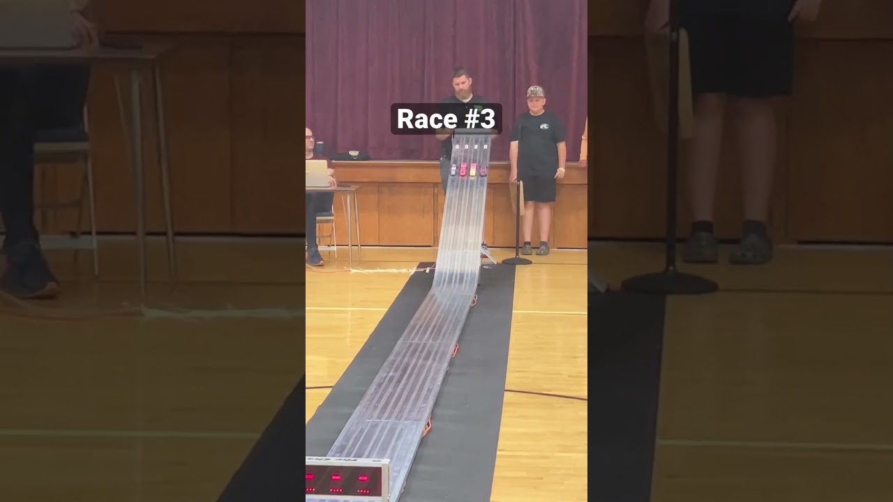 Pinewood Derby Races 1-4