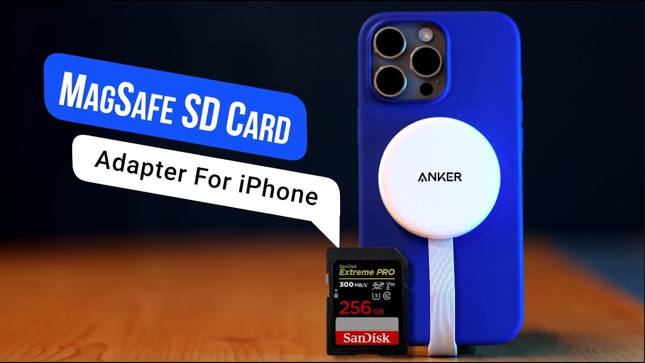 MagSafe SD Card Adapter For iPhone