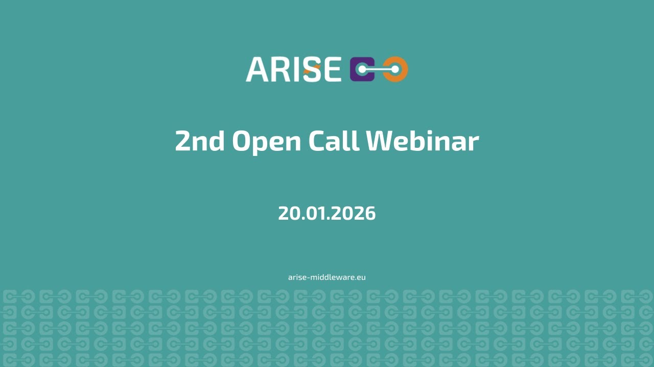 II-ARISE 2nd Open Call Webinar 20.01.2026