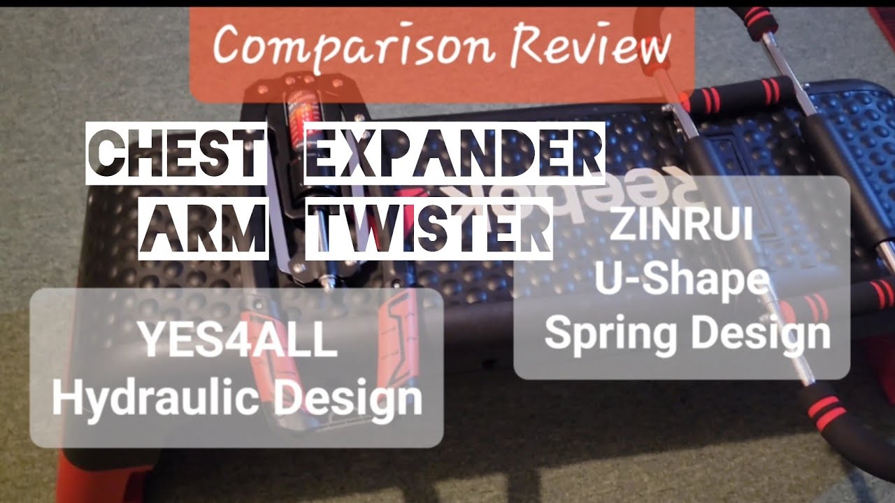 COMPARISON: YES4ALL vs XINRUI Chest Expander Arm Twister/ Which one is better?