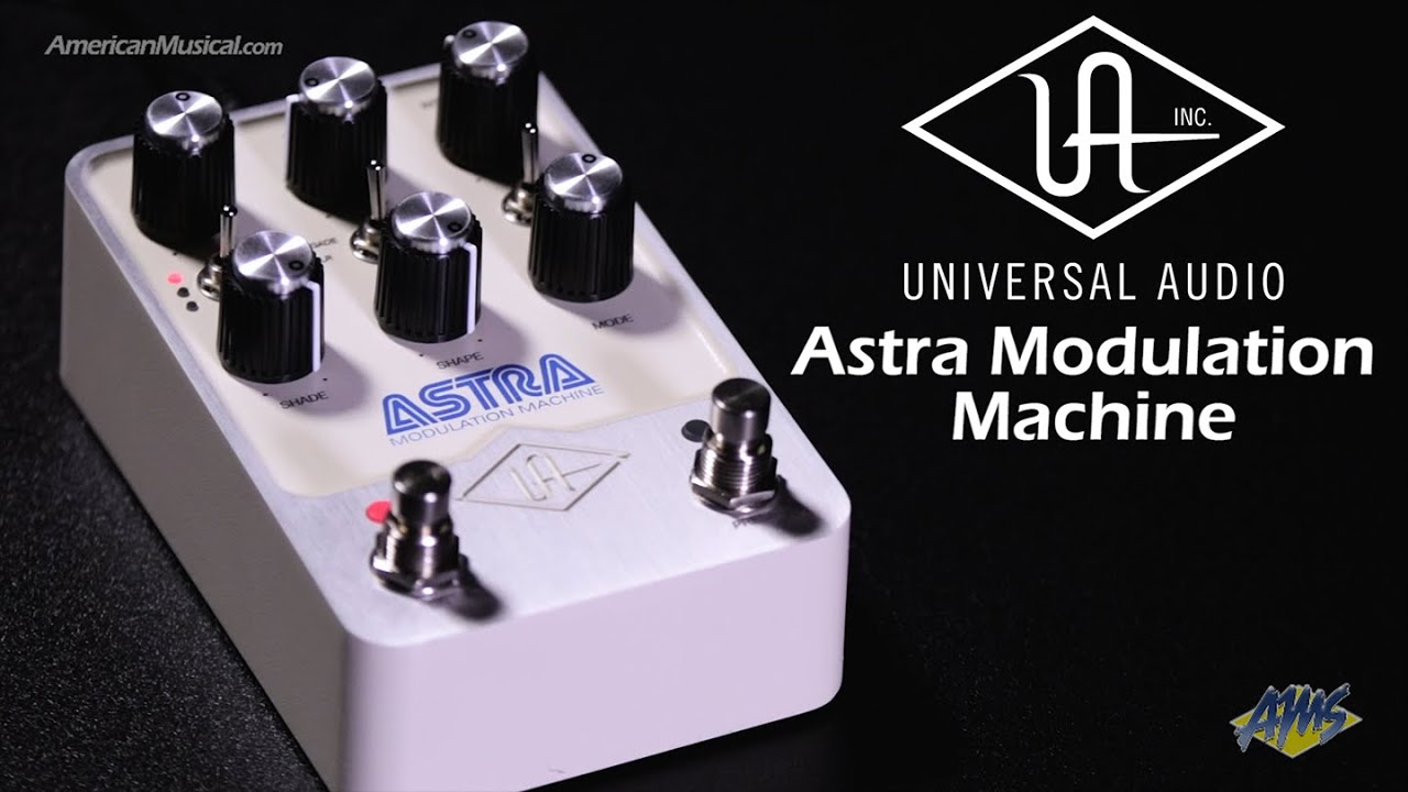 Universal Audio Astra Modulation Machine Modulation Pedal - AmericanMusical.com