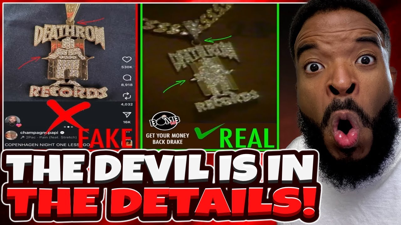 Drakes 2Pac Chain Is FAKE!