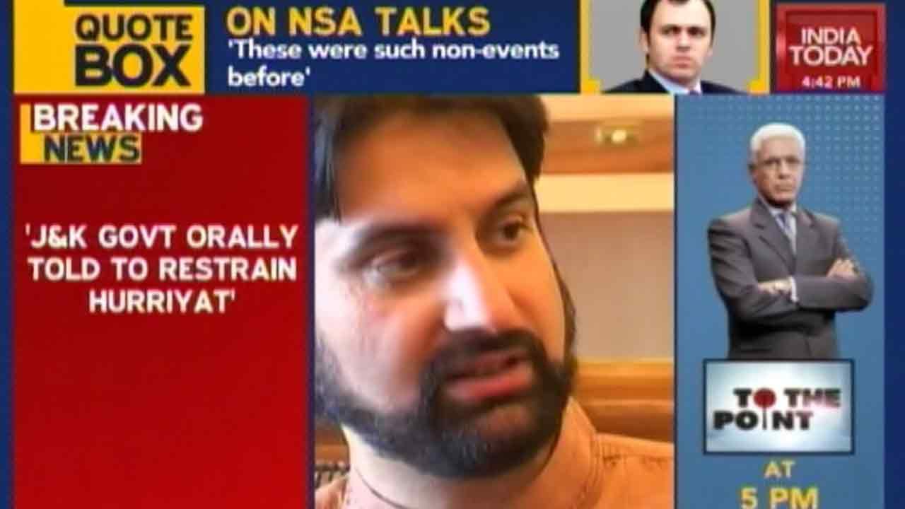J&K Government Orally Told To Restrain Hurriyat