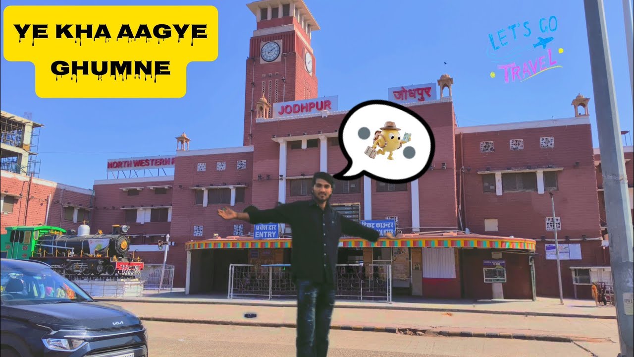 Ye aaj kha aagye GHUMNE  (long trip 🤡😁)