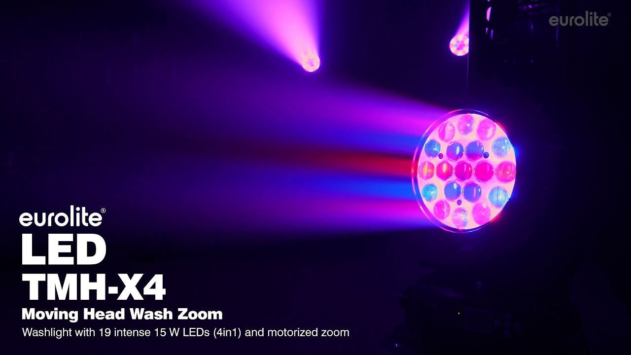 EUROLITE LED TMH-X4 Moving Head Wash Zoom