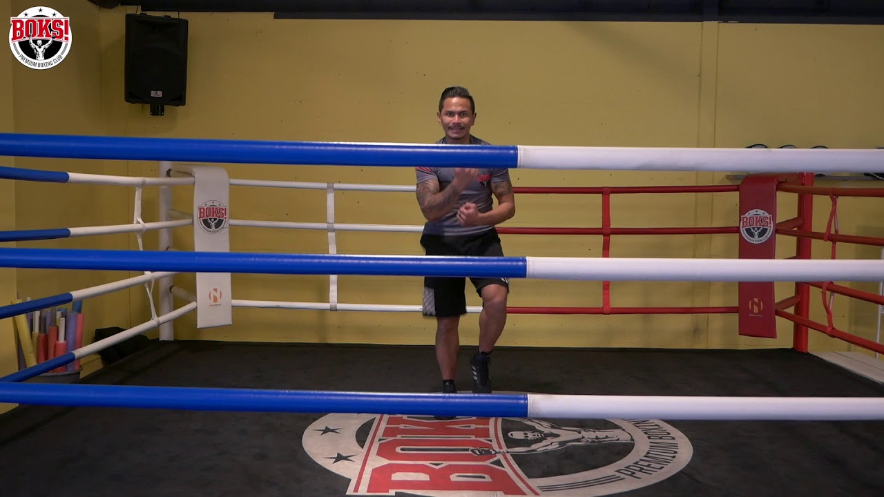 Boxing lesson home version by Boks!