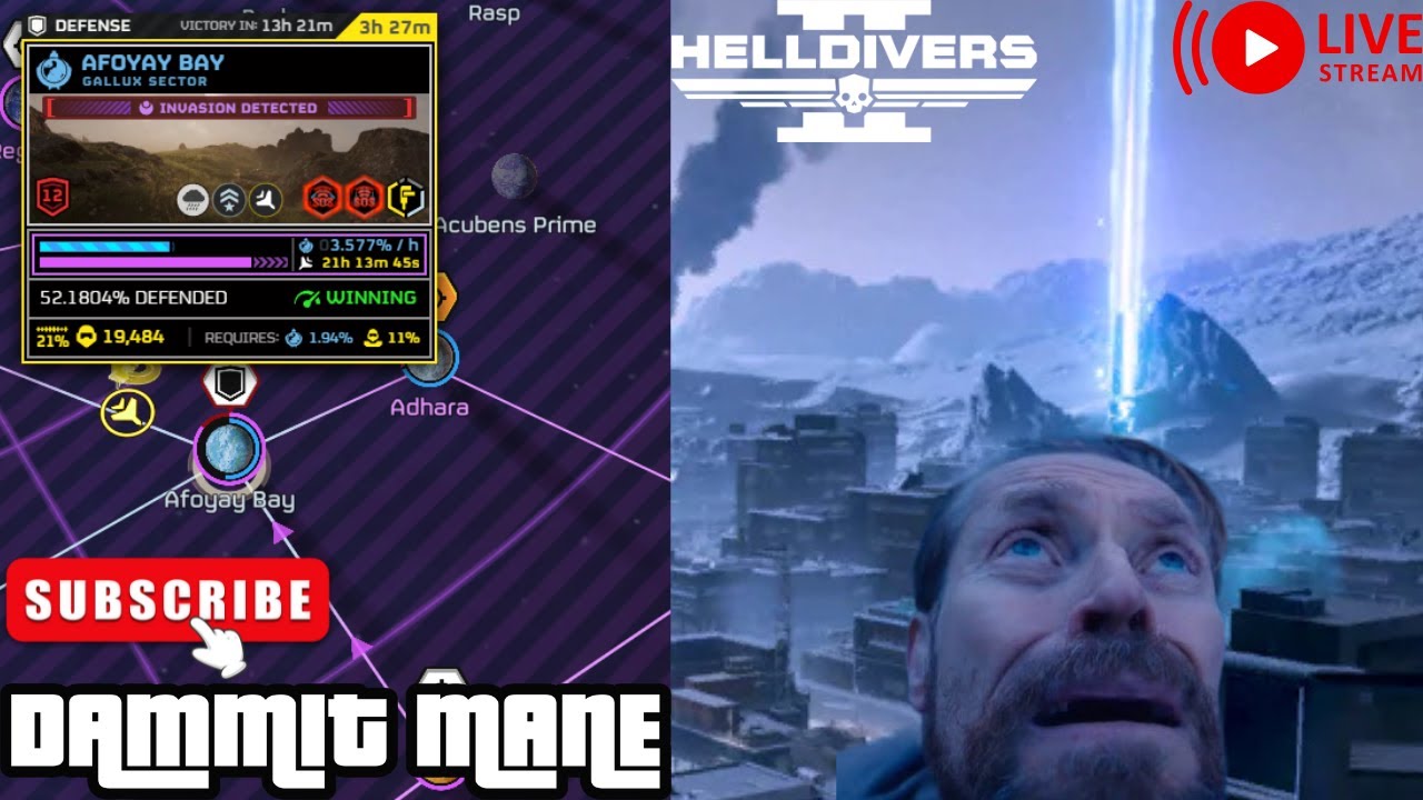 👾🦅🔴EAGLE STORM ACTIVE! | SQUIDS ARE HARD?? | Helldivers 2   |