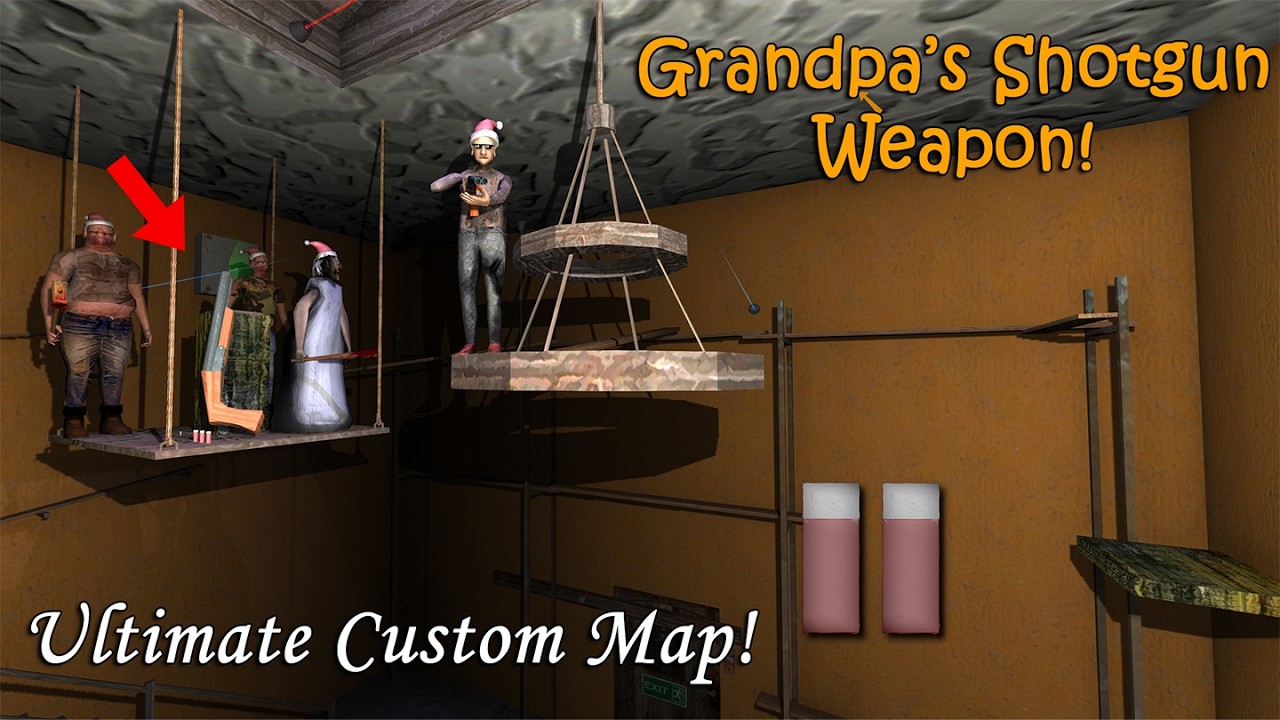 The Twins (PC) - The Grizzly's ULTIMATE Custom Map With Double Barrel Shotgun Weapon!