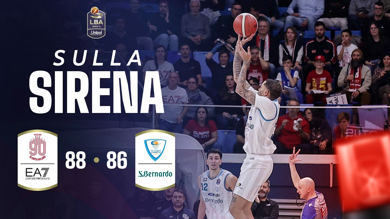 🚨 Sulla sirena: Green fallisce la tripla della vittoria, il derby è dell'Olimpia Milano