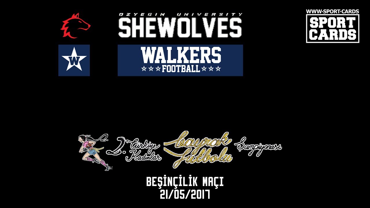 OzU Shewolves vs Afyon Kocatepe Victory Walkers Beşincilik Maçı 21/05/2017
