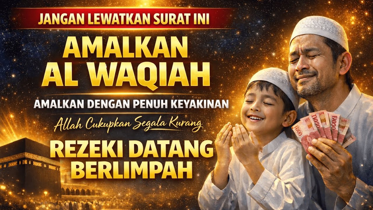 Awalnya Diremehkan, Tapi Al-Waqiah Ini Bikin Rezeki Datang Tanpa Disangka-Sangka