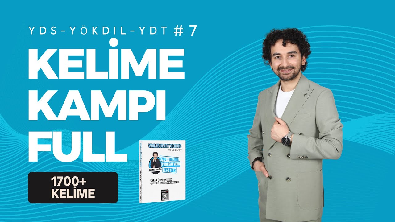 1700+ Kelimelik Dev YDS Kelime Kampı 7.Gün | Vocabulary Genius