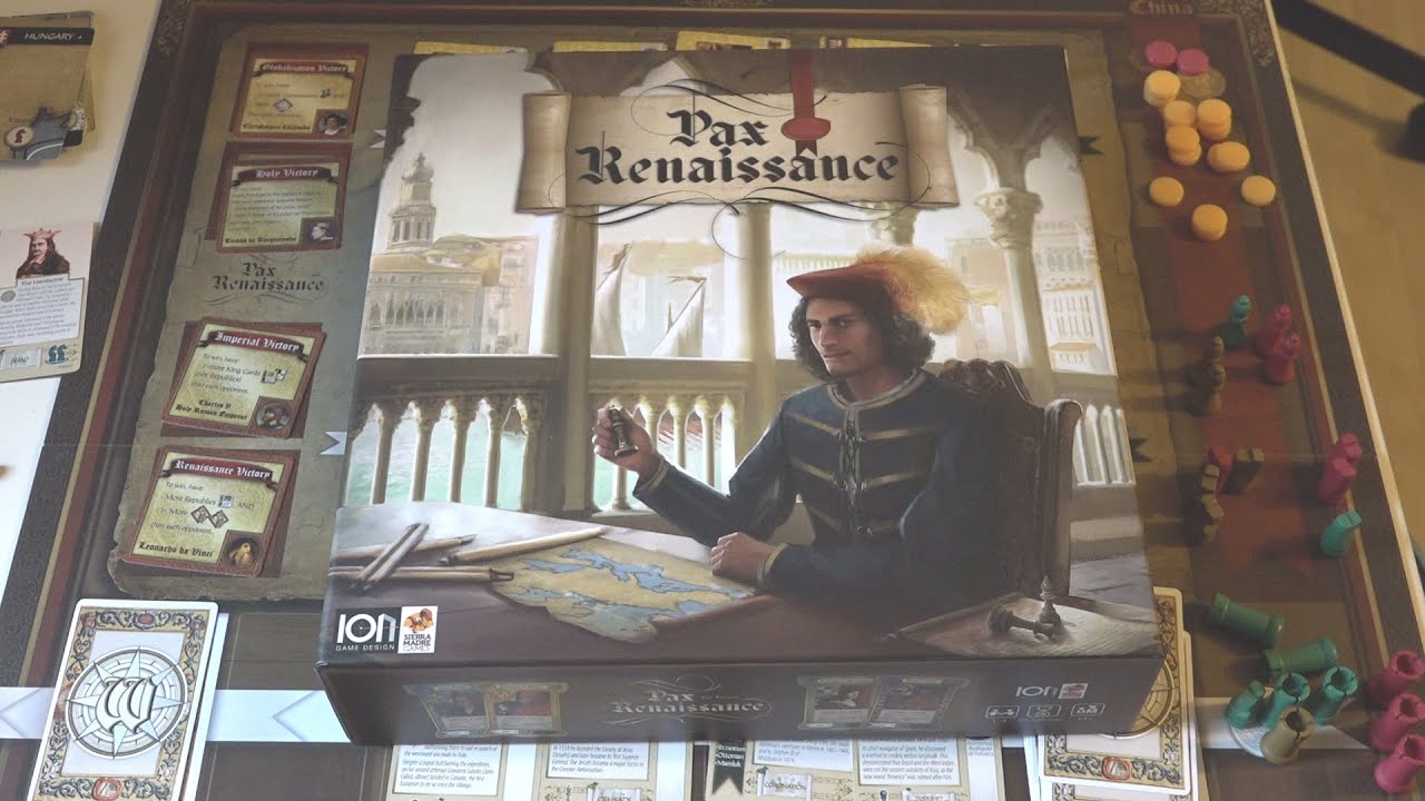 PAX RENAISSANCE 2° Edizione - come giocare
