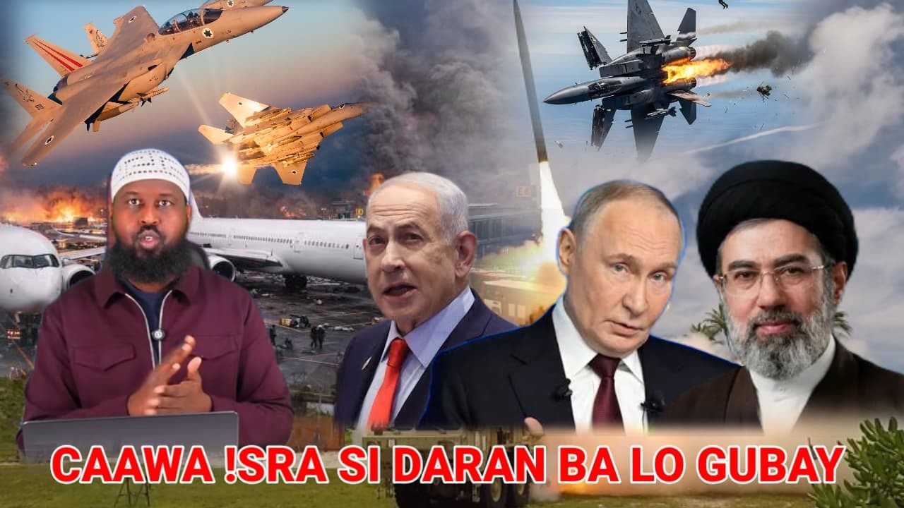 CAAWA !SRA WAA LAGU CIDEEYSTAY; !RAN WAXAY DHULKA DHIGTAY KAABAYASHII DHAQAALAHA !SRA; RUUSHKA OO