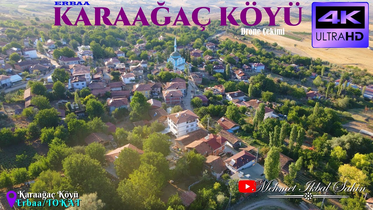 Karaağaç Köyü / Erbaa / TOKAT - Havadan 4K Drone Çekimi / 31.8.25