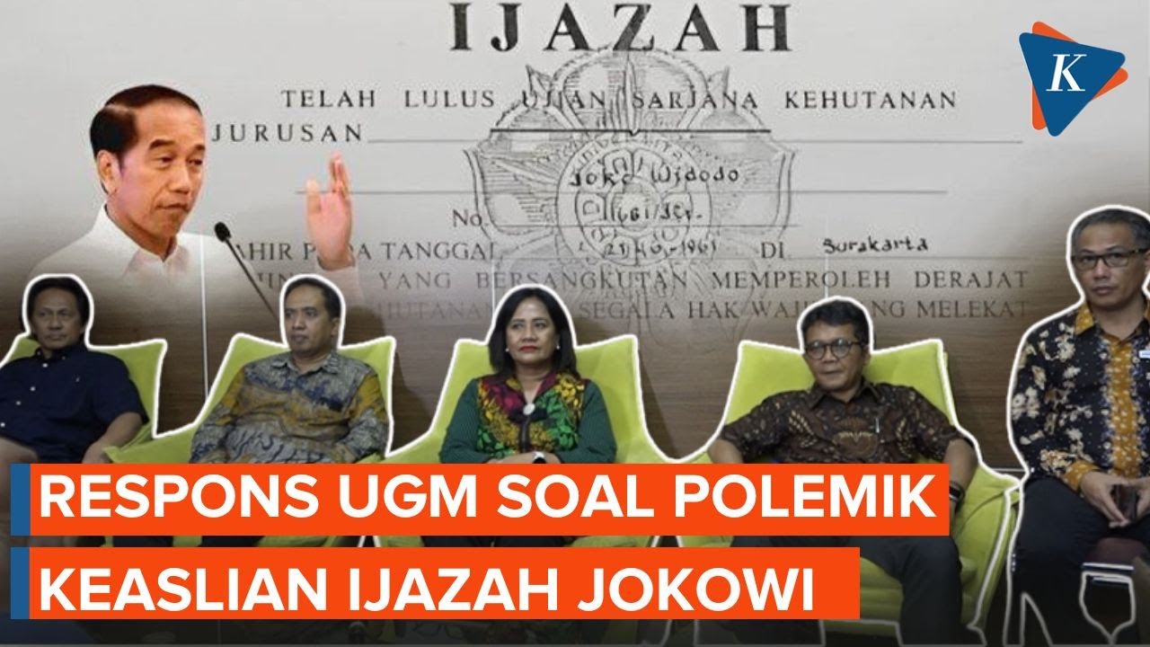 [FULL] Kata UGM soal Ijazah Jokowi, Sudah Lulus 5 November 1985