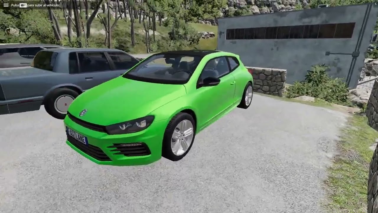 Volkswagen Scirocco R   Pov Driving BeamNG drive