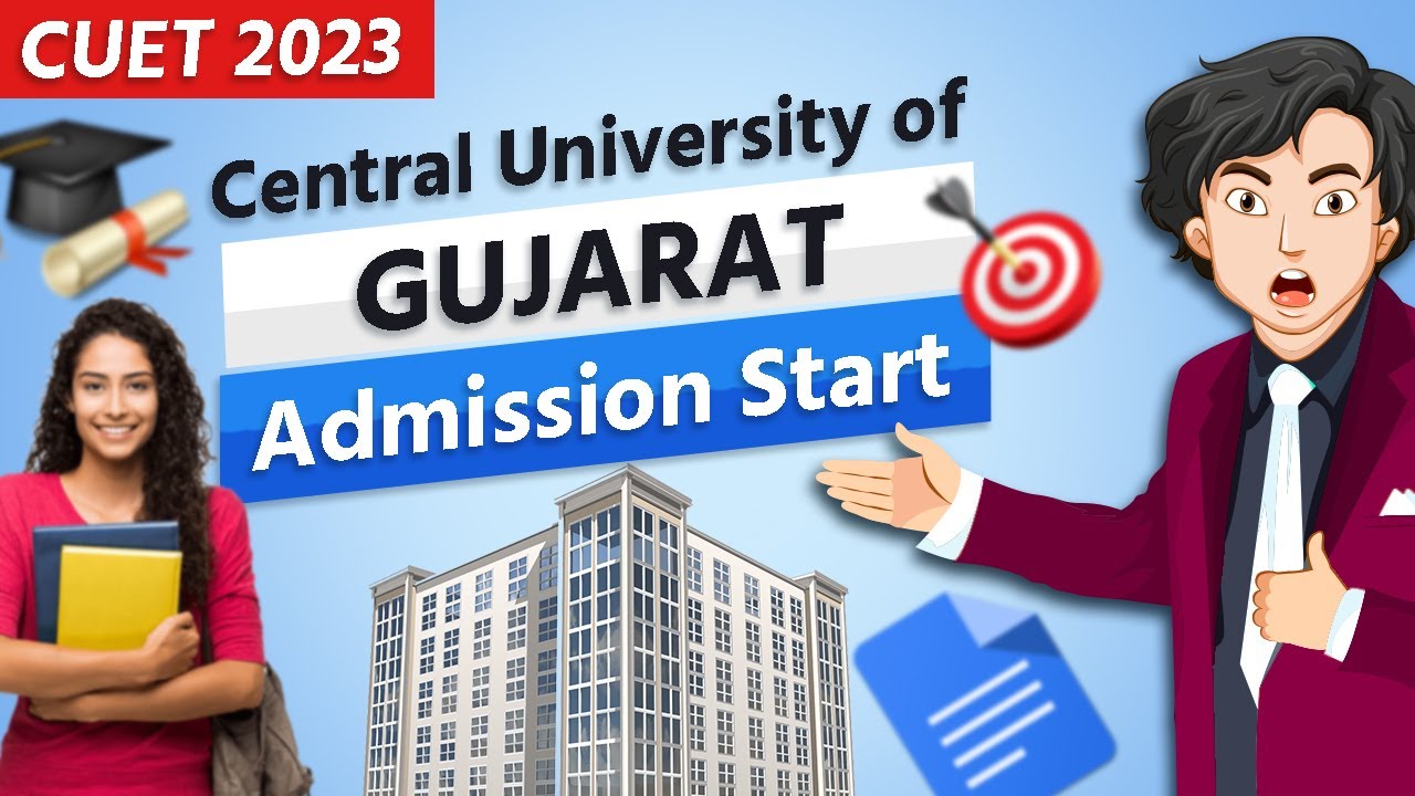 Central University of Gujrat Admission Process 2023 | Cu Gujrat Application Form Filling
