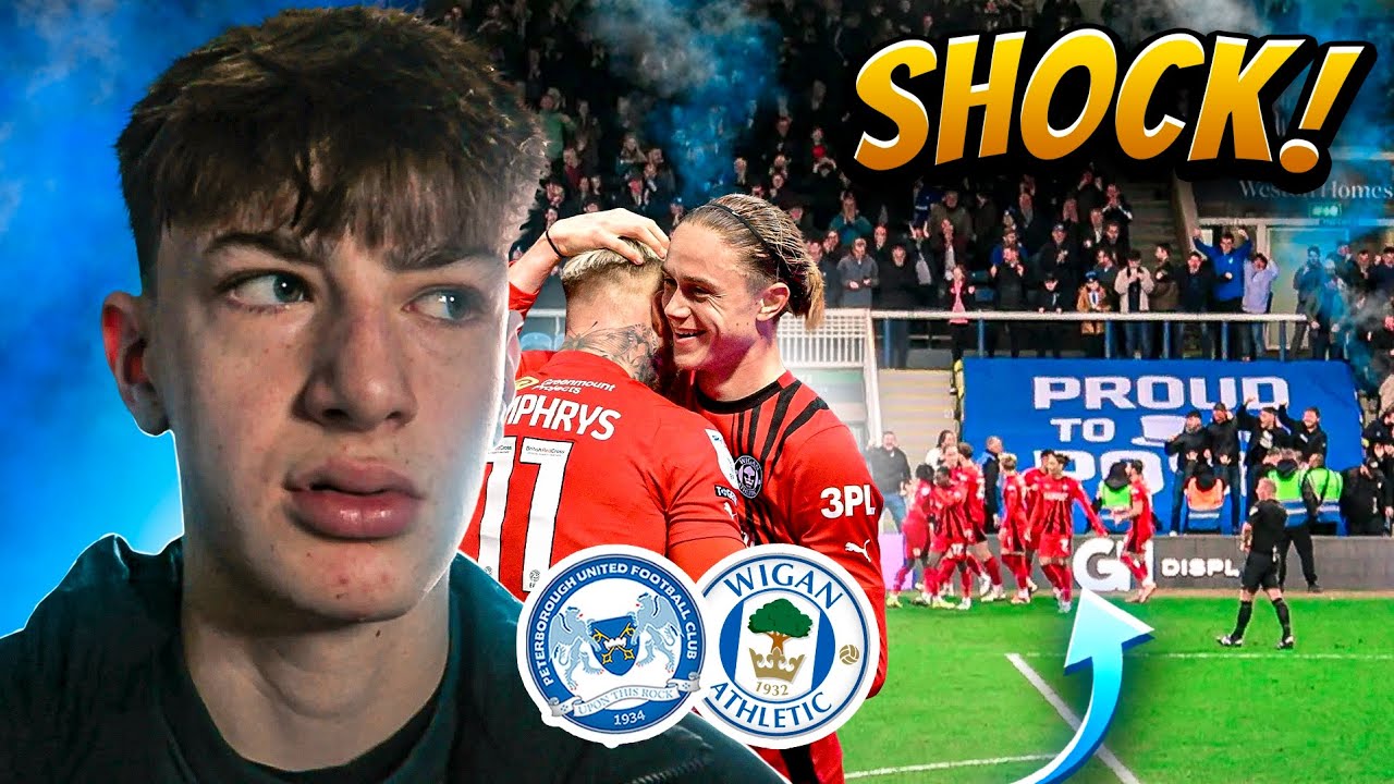 5 GOAL THRILLER & FRUSTRATION in PETERBOROUGH UNITED VS WIGAN ATHLETIC