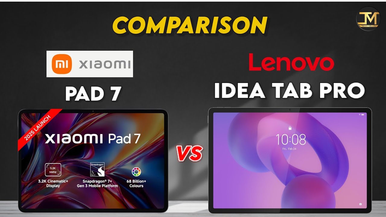 Xiaomi Pad 7 vs Lenovo Idea Tab Pro : Which Tablet is Best ❓🤔