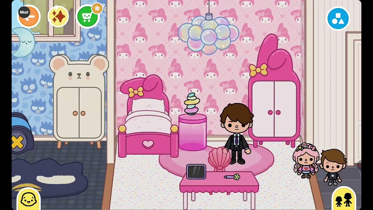 Toca boca aesthetic rodinka 5 díl první část