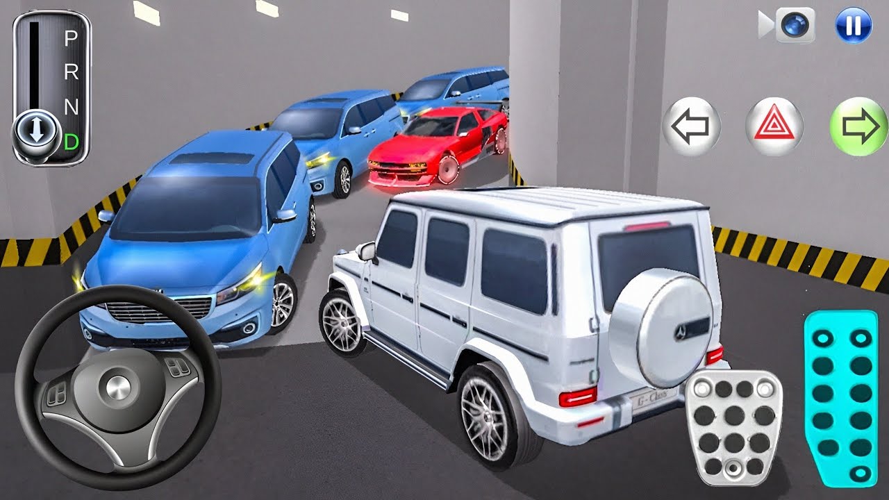 New Mercedes G-WAGON stuck in Parking Garage - 3D Driving Class - Android Gameplay 