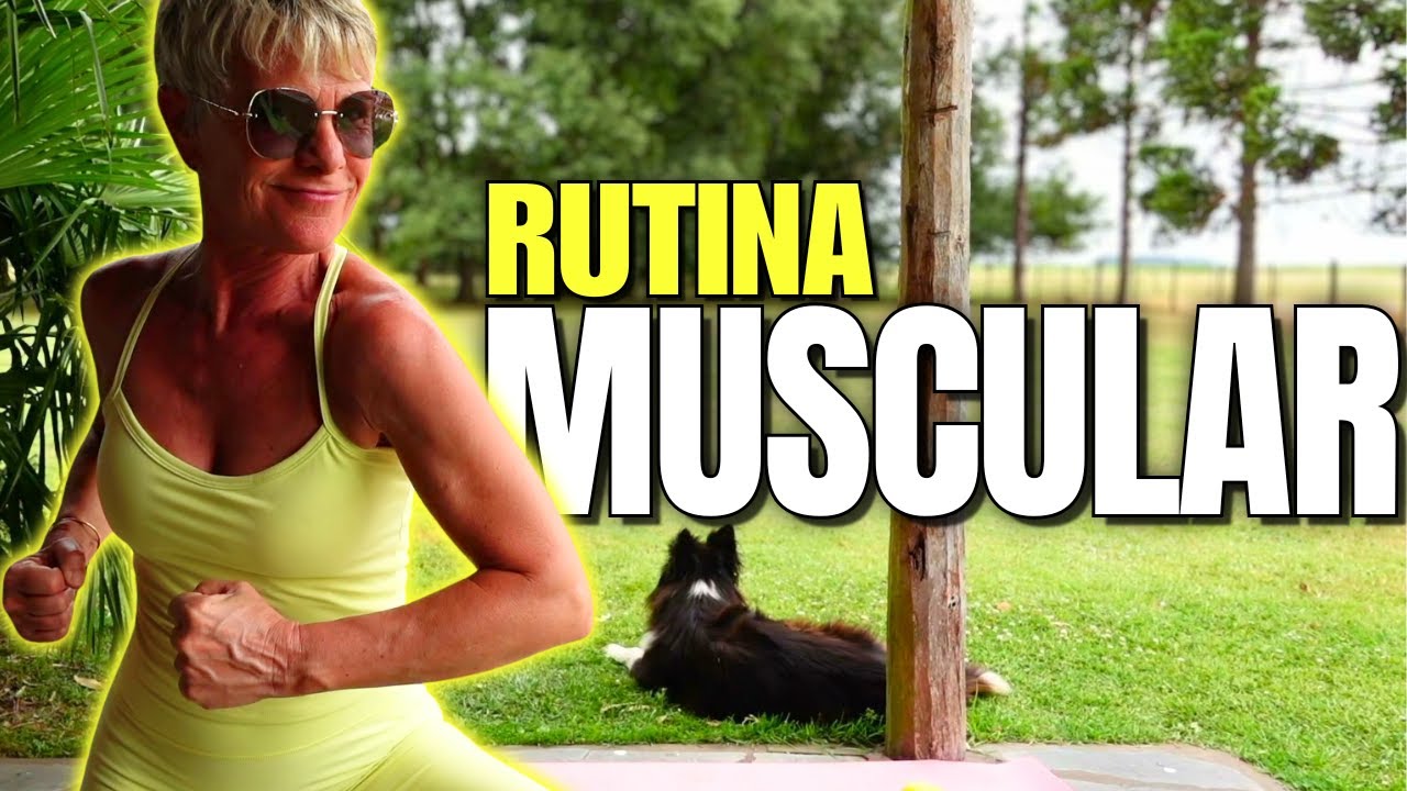 RUTINA MUSCULAR: Tonifica y Gana Masa (Banda Elástica Opcional) | Cuerpo Activo TV